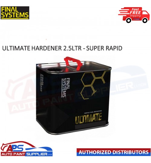 FINAL SYSTEMS ULTIMATE 2K HS SUPER RAPID HARDENER 2.5LTR FOR ULTIMATE CLEARCOAT 